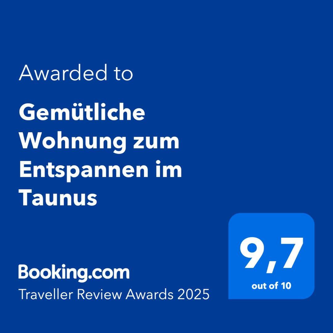 Gemuetliche Wohnung Zum Entspannen Im Taunus Grävenwiesbach Buitenkant foto